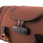 Preview: Tasche/Koffer für Gepäckträger - "Classic" - 10 Liter - tobacco-braun